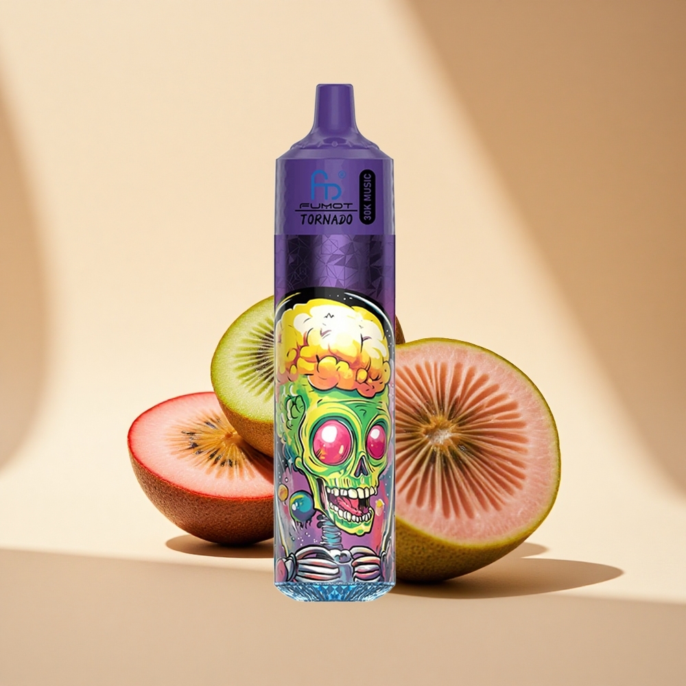 Fumot Randm Tornado 30000 Puffs Kiwi-Passionsfrucht-Guave 30mL 5% Mesh