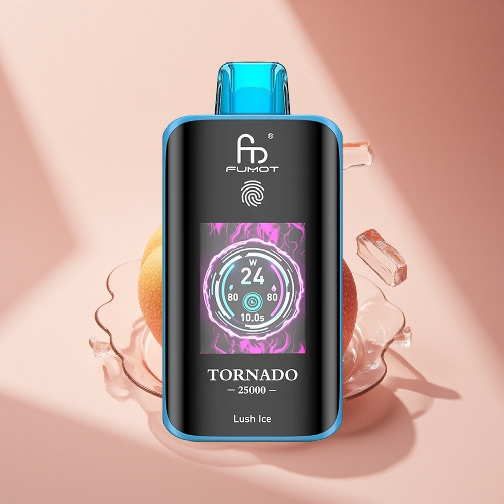 Fumot Tornado 25000 Puffs Eisige Frische HD 700mAh Typ-C