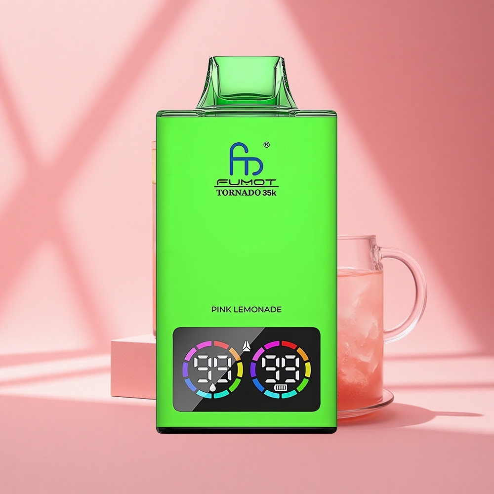 Fumot Tornado 35000 Puffs Rosa Limonade Dual Mesh RGB