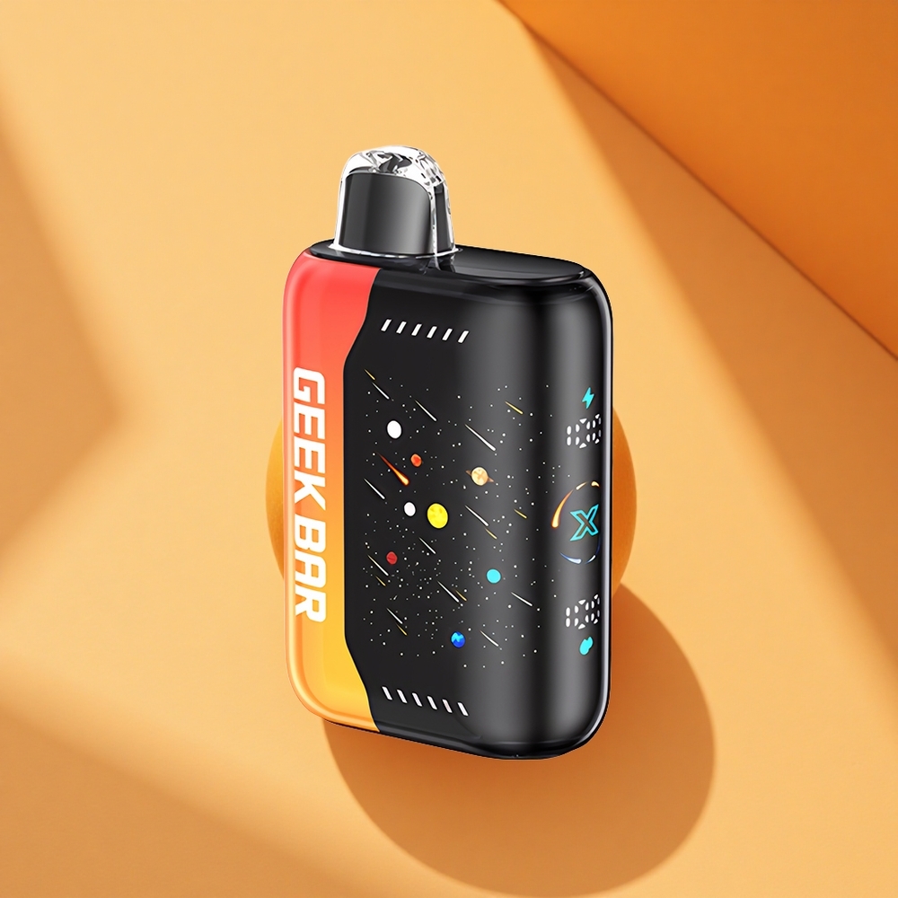 GEEK BAR Pulse X 42K Puffs Meteor Edition Oranger Drache Schnellladung Dual Mesh Tech