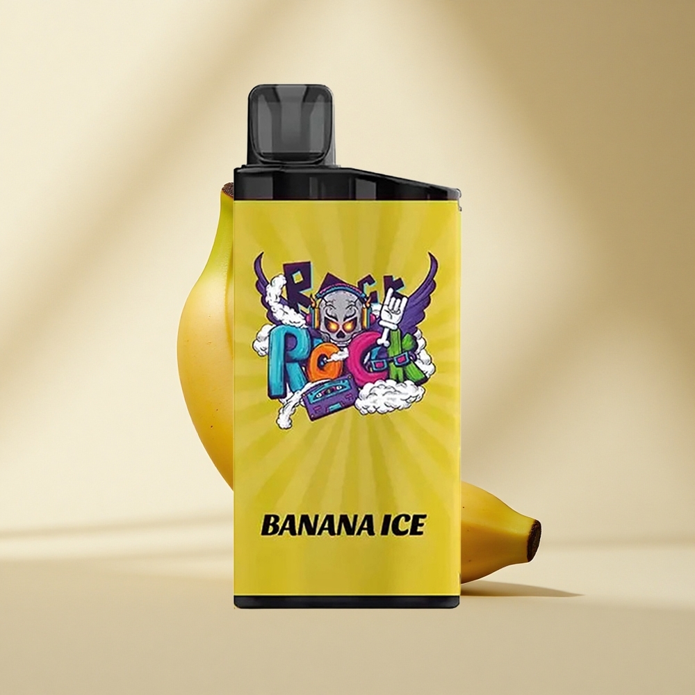 IGET Bar 3500 Puffs Bananeneis 3500 Puffs 1400 mAh 1.2 Ohm Mesh