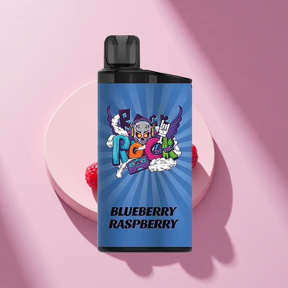 IGET Bar 3500 Puffs Blaubeere Himbeere 1400 mAh Mesh Coil