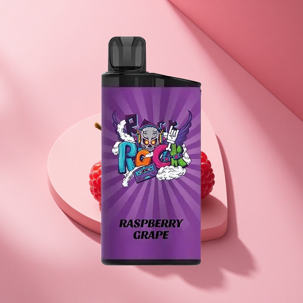 IGET Bar 3500 Puffs Himbeer-Traube 1400 Mesh