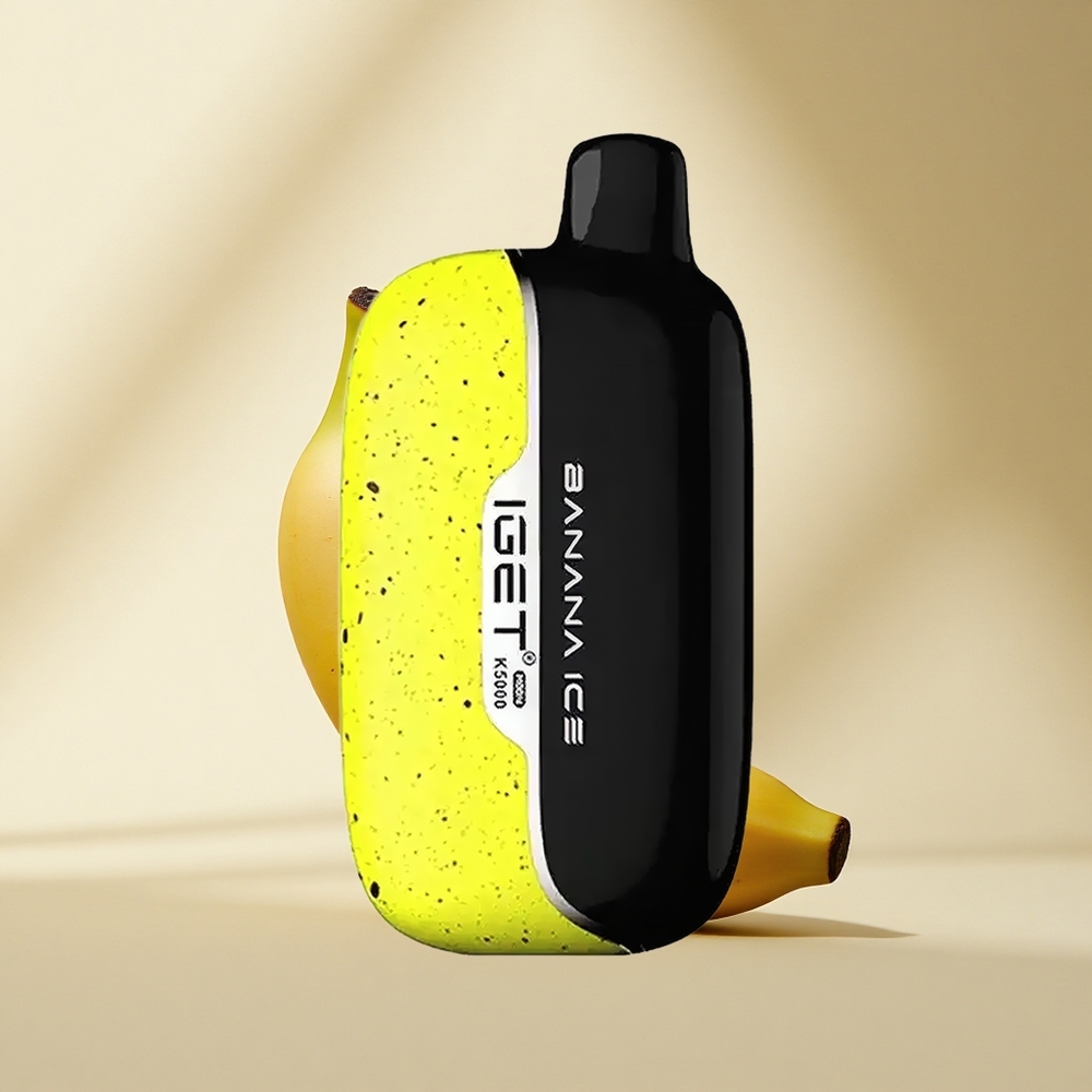 IGET Moon K5000 Puffs Banane Eis 5000 Puffs PC 1.35 Ohm