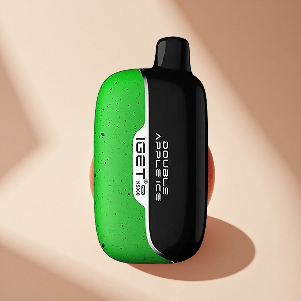 IGET Moon K5000 Puffs Doppelapfel-Eis 5000 Puffs 1.35 Ohm Mesh