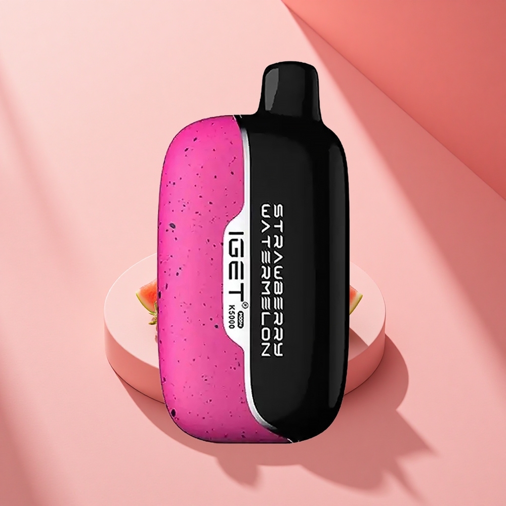 IGET Moon K5000 Puffs Erdbeer-Wassermelonen-Eis PC 1.35 Ohm