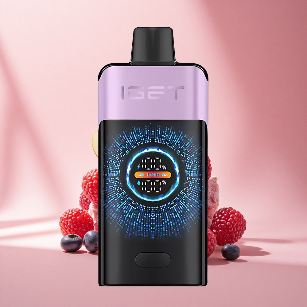 IGET ONE 12000 Puffs Gemischtbeeren-Eis Dual Mesh 2700mAh