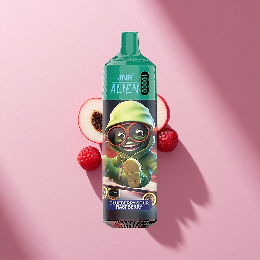 JNR Alien 10000 Blaubeer-Sauer-Himbeer Typ-C Schnellladung RGB-LED