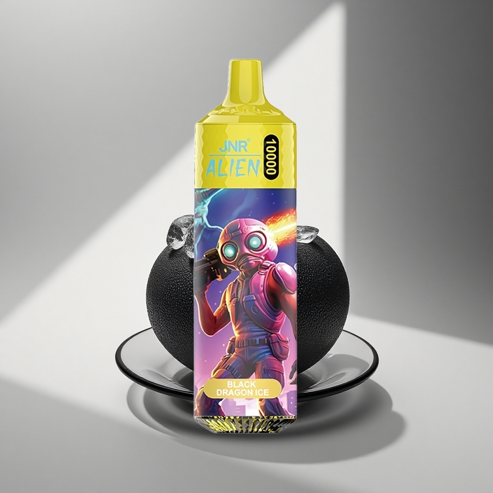 JNR Alien 10000 Schwarzer Drache Eis RGB-Mesh 850mAh Typ-C