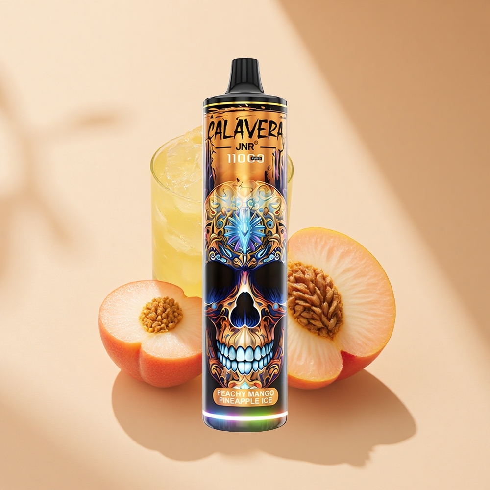 JNR Calavera 11000 Pfirsich-Mango-Ananas-Eis Typ-C 21ml 850mAh