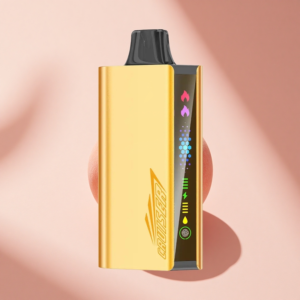 JNR Cruiser 12000 Pfirsich-Eis Vollmetall Dual-Modus