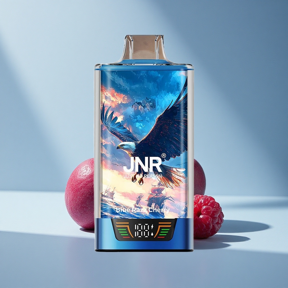 JNR Falcon Pro 28000 Blau-Himbeer-Kirsche 30ml 950mAh Dual Mesh