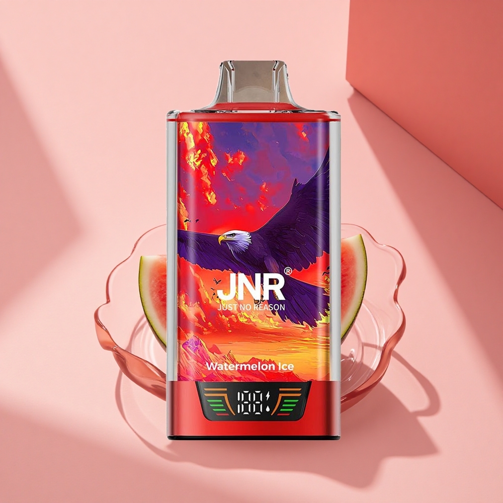 JNR Falcon Pro 28000 Wassermelonen-Eis Dual Mesh Coil Smart Display USB-C