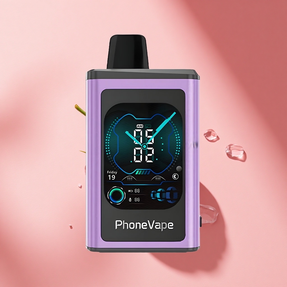 JNR PhoneVape 30000 Erdbeereis Turbo Luftstrom