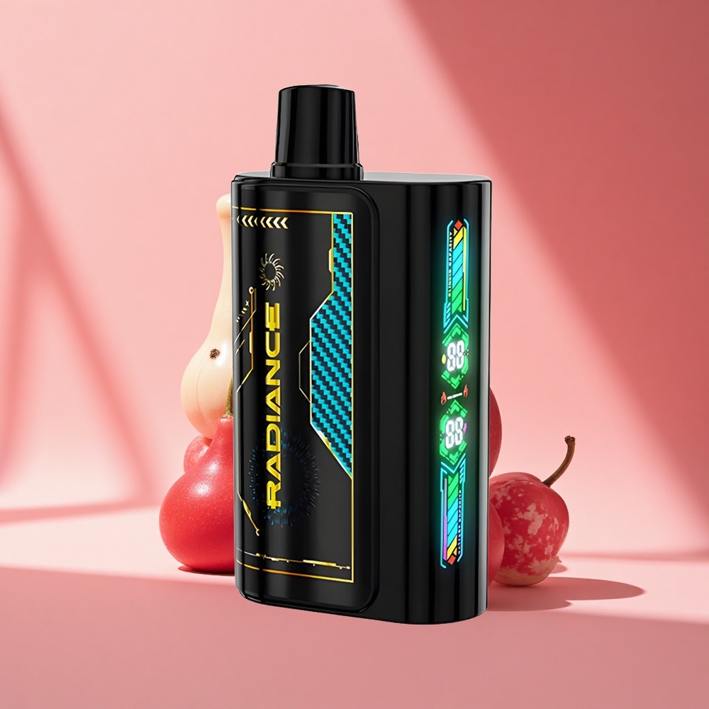 JNR Radiance 31000 Sprudelnde Kirsch-Cola mit Dual Mesh Coil und Typ-C-Ladung