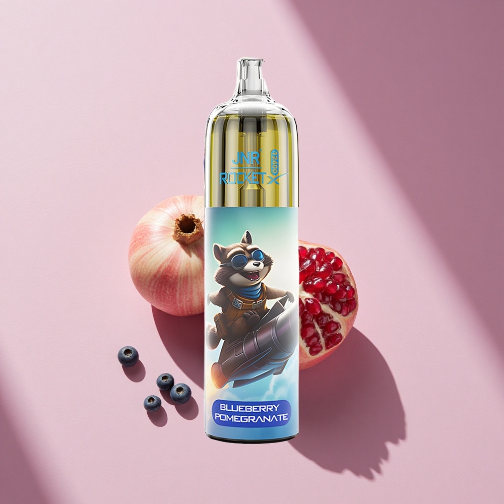 JNR Rocket-X 12400 Blaubeere Granatapfel RGB Typ-C Schnellladung 850mAh