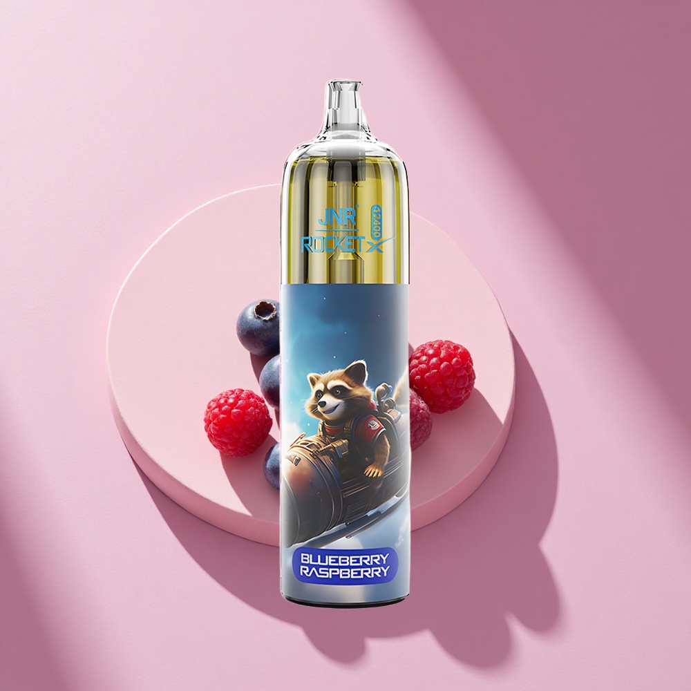 JNR Rocket-X 12400 Blaubeere Himbeere RGB Typ-C Schnellladung 850mAh