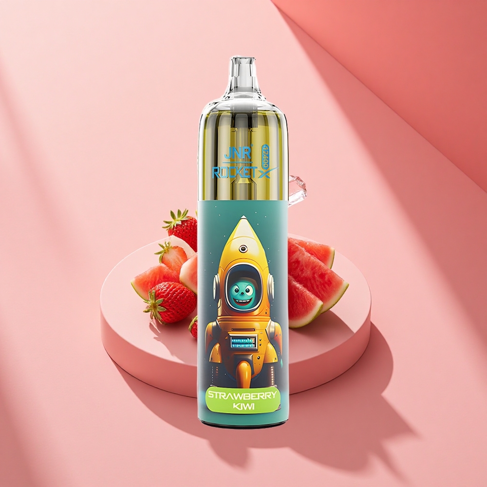 JNR Rocket-X 12400 Erdbeer-Wassermelone-Eis mit RGB-Lichtern und Typ-C-Schnellladung