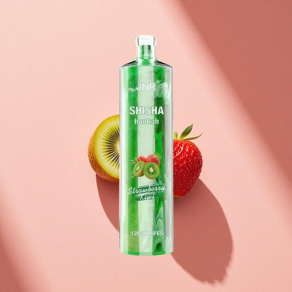 JNR Shisha Hookah 12000 Erdbeer-Kiwi 750mAh Typ-C Schnellladung
