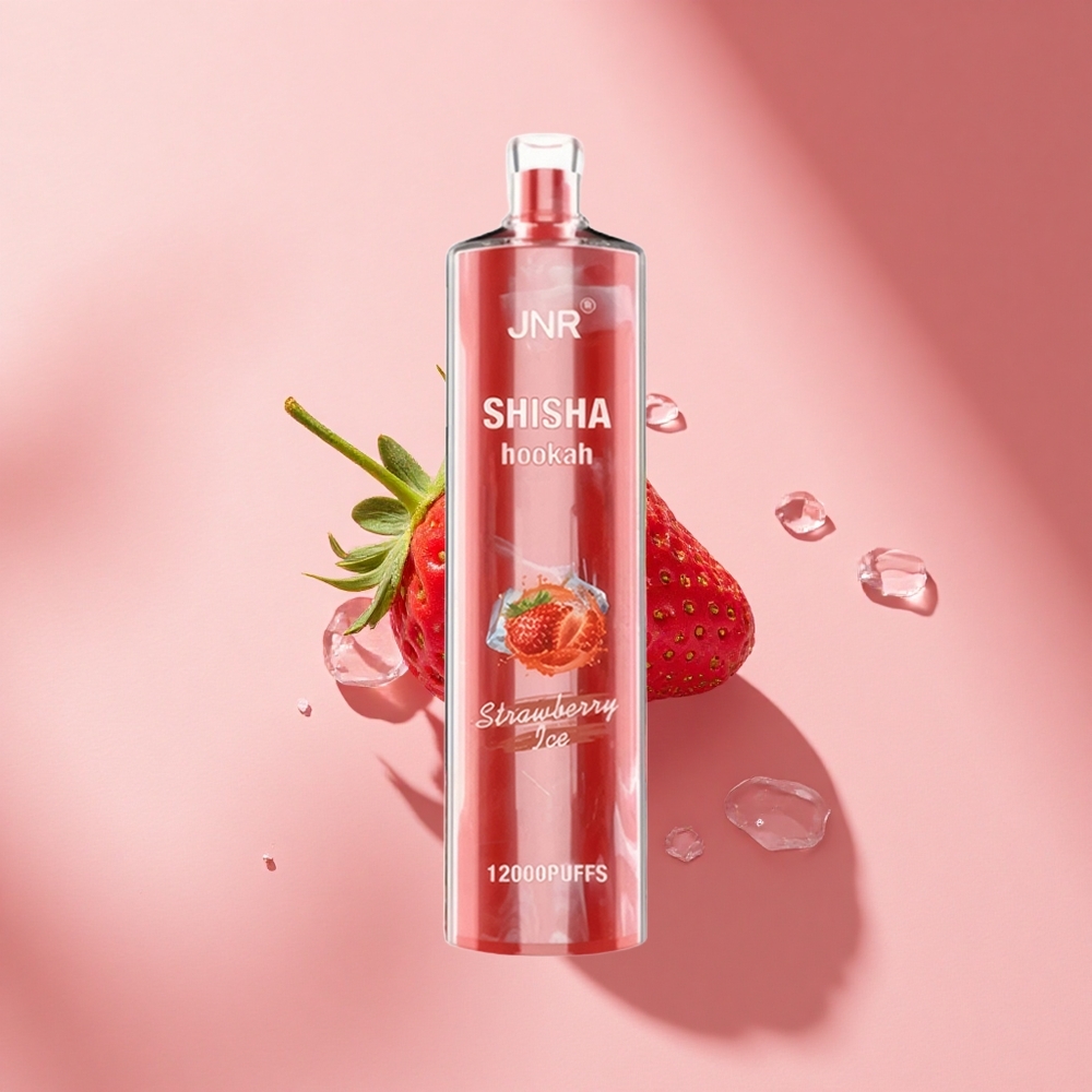 JNR Shisha Hookah 12000 Erdbeereis 24ml 750mAh