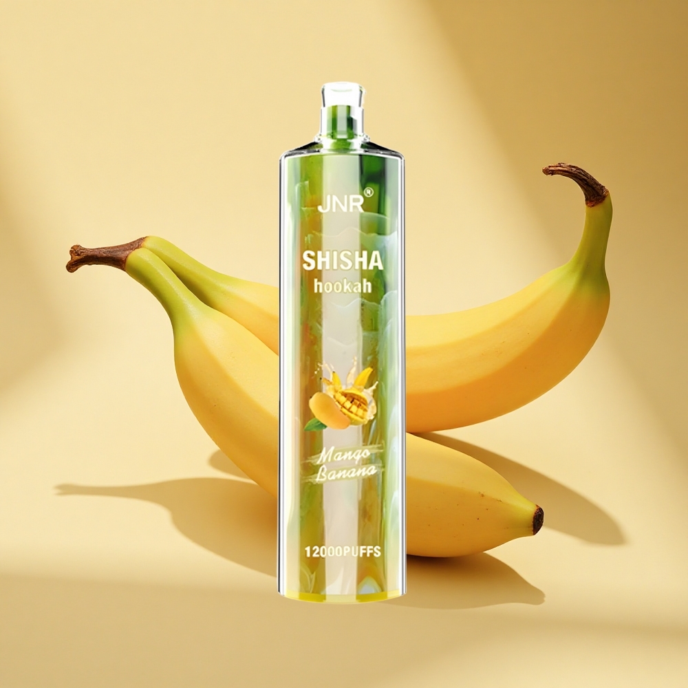 JNR Shisha Hookah 12000 Mango Banane 24ml 750mAh Typ-C