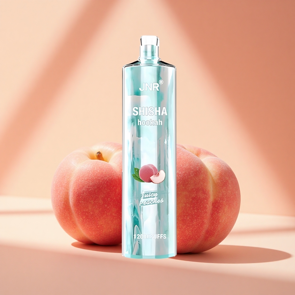 JNR Shisha Hookah 12000 Saftige Pfirsiche 24ml 750mAh Typ-C