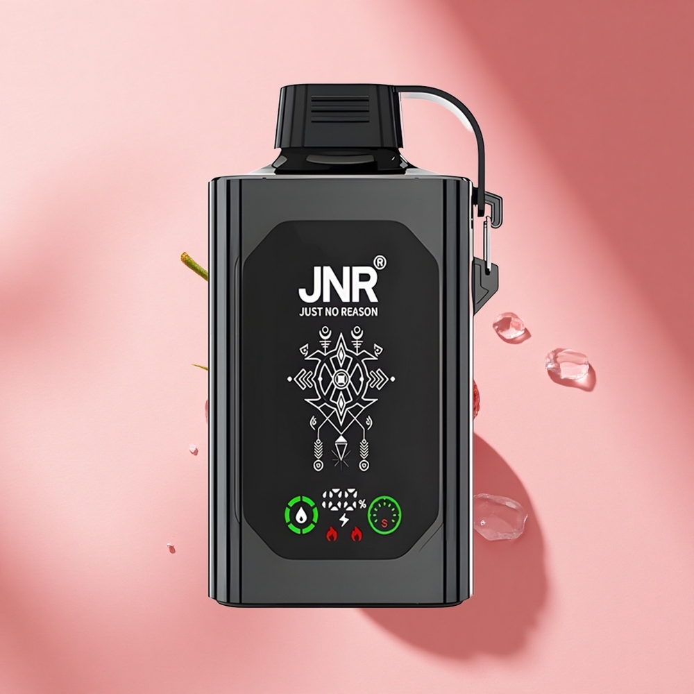 JNR Shisha Hookah Box 20500 Erdbeereis HD Dual Mesh 25ml Type-C