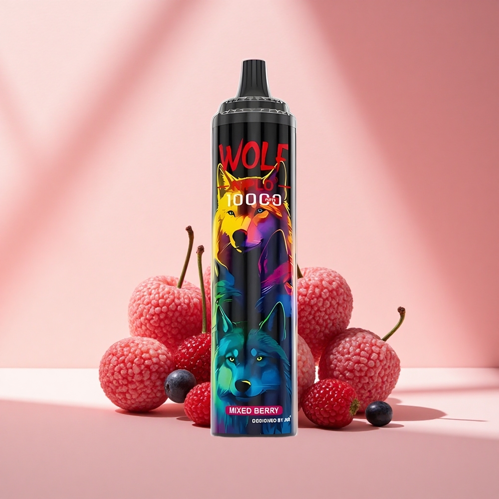 JNR Wolf Niplo 10000 Beerenmischung 20ml 1.0 Ohm Typ-C