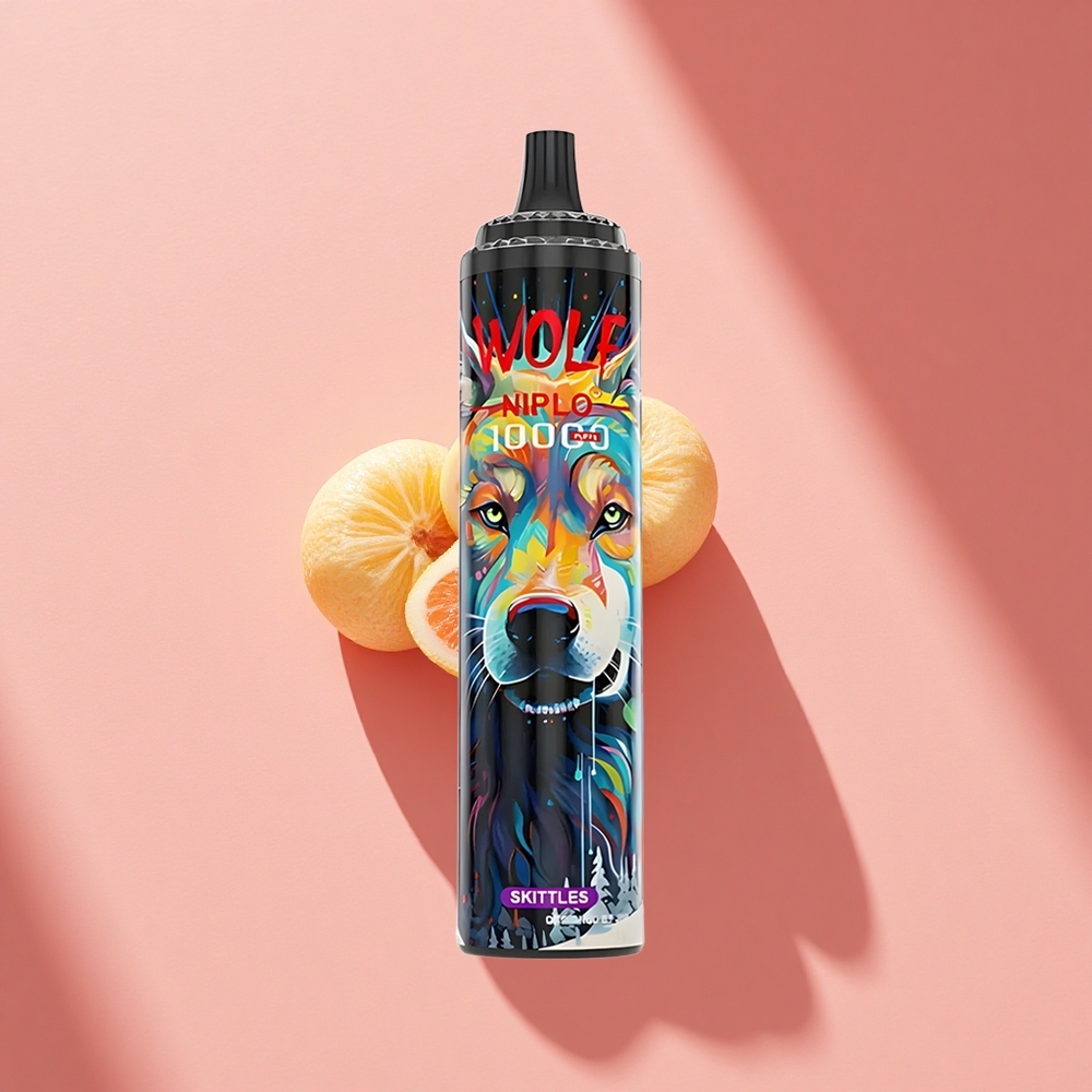 JNR Wolf Niplo 10000 Skittles 650mAh Typ-C Schnellladung