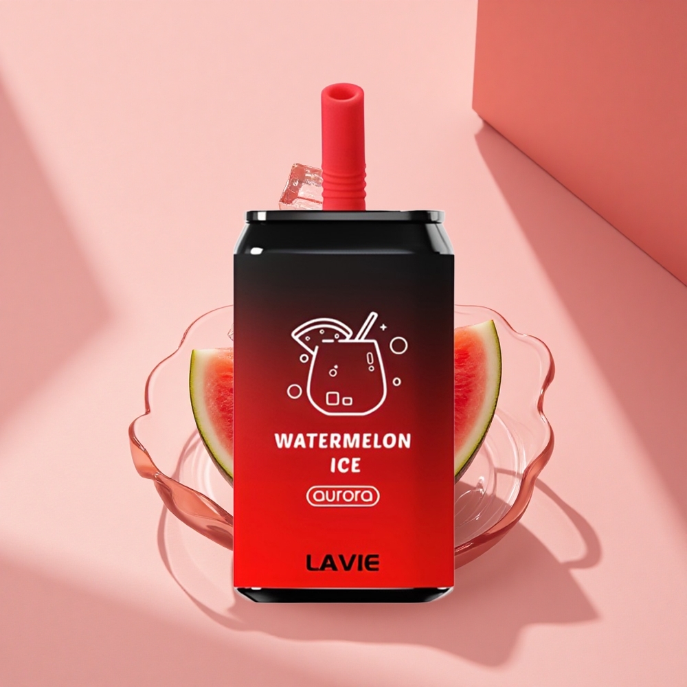 Lavie Aurora 11000 Puffs Wassermelonen-Eis Leicht 95g Typ C