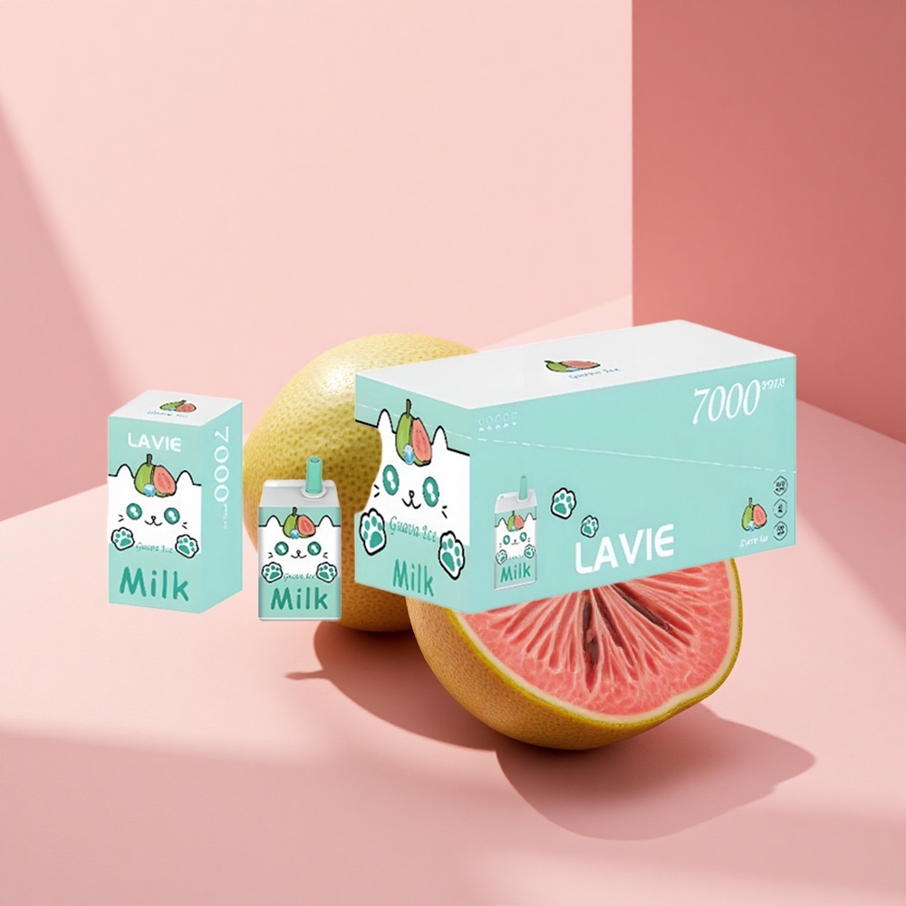 Lavie Milk 7000 Puffs Guava-Eis 16ML 600mAh