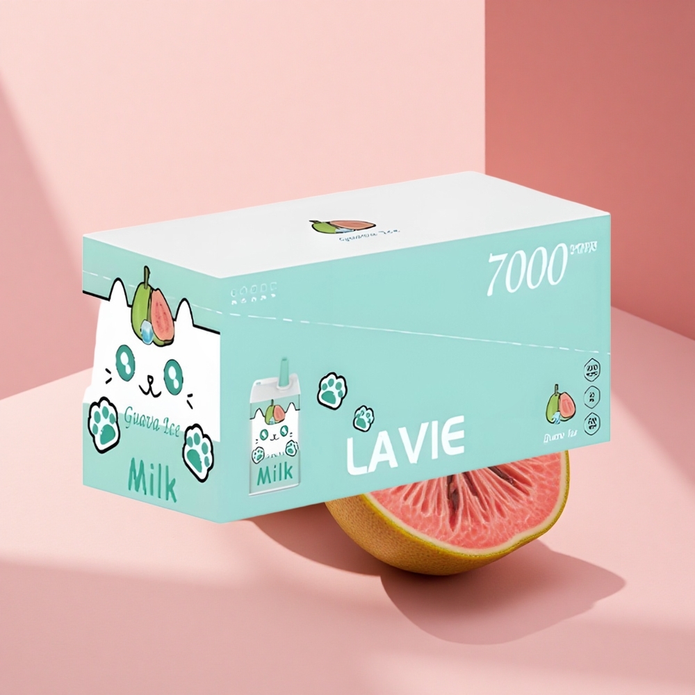 Lavie Milk 7000 Puffs Guava-Eis 16ML 600mAh