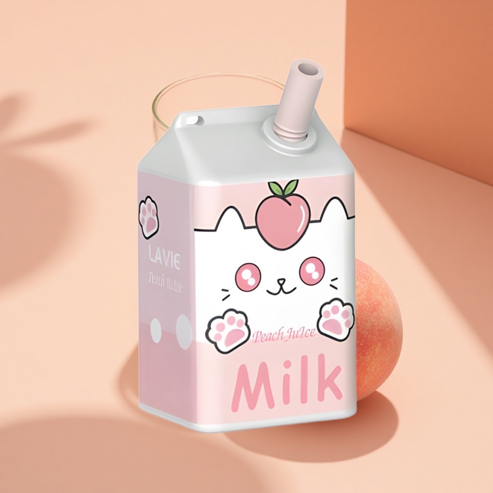 Lavie Milk 7000 Puffs Pfirsichsaft 16ML 600mAh Typ C