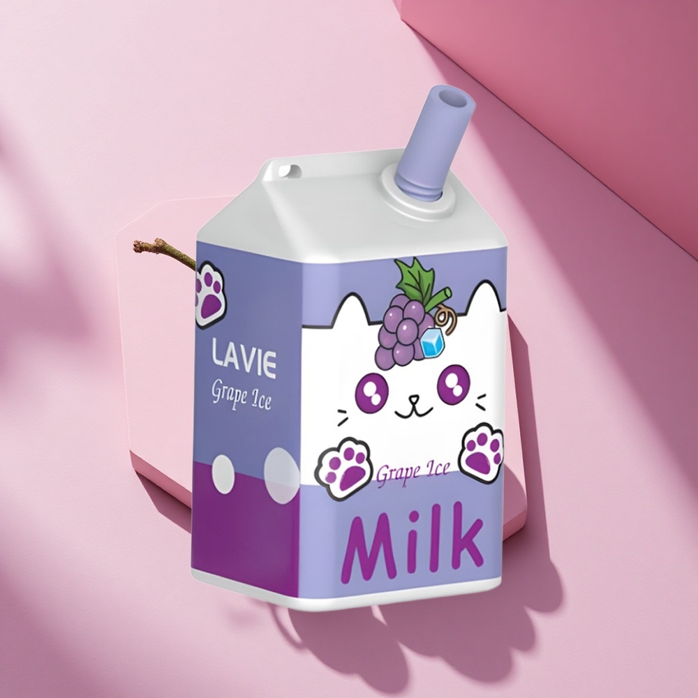 Lavie Milk 7000 Puffs Trauben-Eis 600mAh Typ C