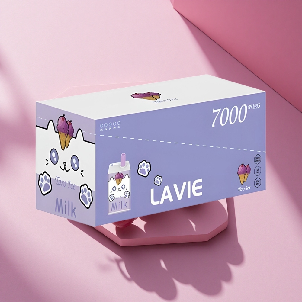 Lavie Milk 7000 Puffs Trauben-Eis 600mAh Typ C