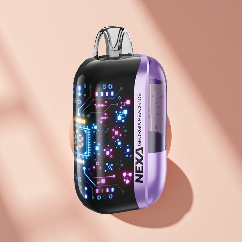 NEXA Ultra 50000 Puffs Pfirsich-Eis Ultra mit 20ml Füllung und Typ-C-Ladung