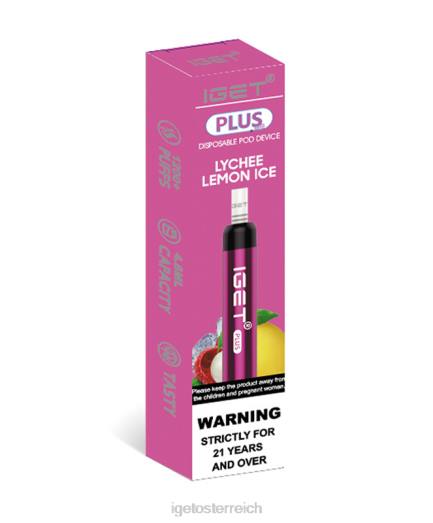 IGET Shop - plus 8BTV34 Litschi-Zitronen-Eis