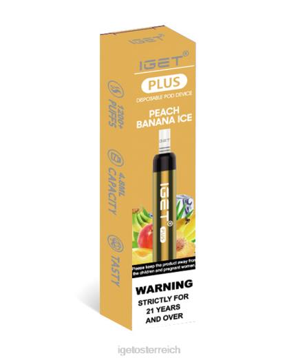 IGET Sale - plus 8BTV36 Pfirsich-Bananen-Eis