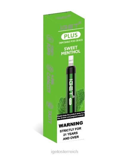 IGET Vape Shop - plus 8BTV42 süßes Menthol