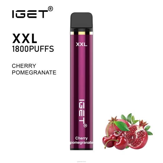 IGET Sale - xxl 8BTV50 Kirschgranatapfel