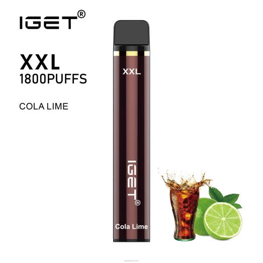IGET Vape Sale - xxl 8BTV51 Cola-Limette