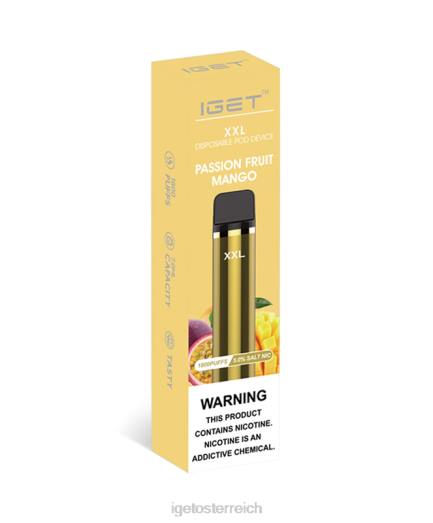 IGET Vape - xxl 8BTV68 Passionsfrucht-Mango