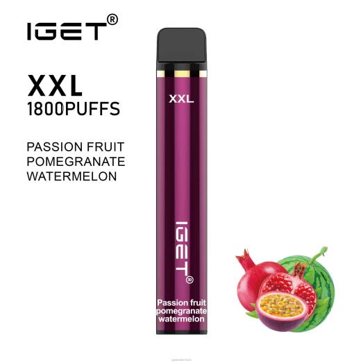 IGET Shop - xxl 8BTV69 Passionsfrucht Granatapfel Wassermelone