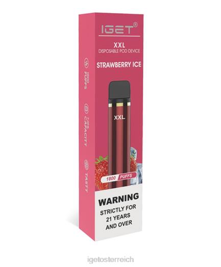 IGET Vape - xxl 8BTV75 Erdbeereis