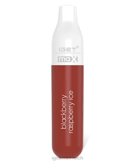 IGET Vape Shop - max 8BTV78 Brombeer-Himbeer-Eis