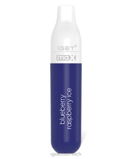 IGET Vape Sale - max 8BTV80 Blaubeer-Himbeer-Eis
