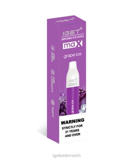 IGET Discount - max 8BTV82 Traubeneis
