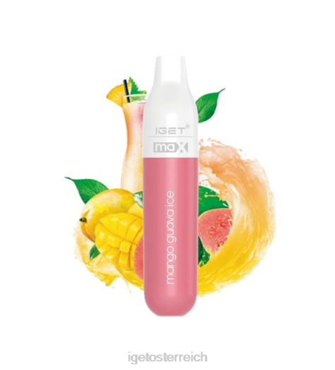 IGET Vape Shop - max - 2300 Züge 8BTV493 Mango-Guave