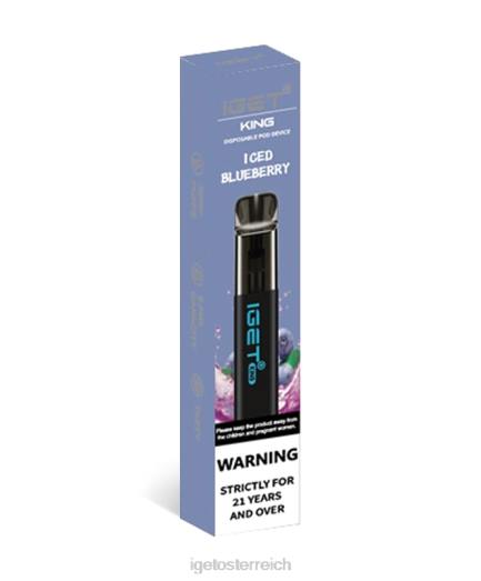IGET Wholesale - Ich werde König 8BTV102 eisgekühlte Blaubeere