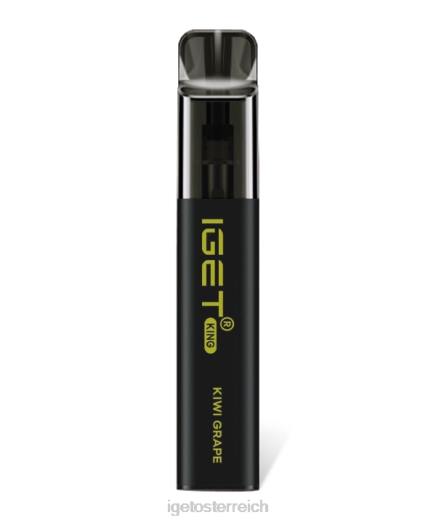 IGET Vape - Ich werde König 8BTV104 Kiwi-Traube